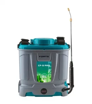 Обприскувач акумуляторний Forte CF-5 PRO 8АН/12V, 2-4бар, 5л (141016)