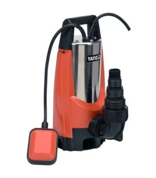 Насос занурювальний YATO для брудної води, 1100 Вт, 14000 л/год (YT-85343)