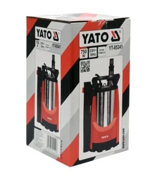 Насос занурювальний YATO для брудної води, 750 Вт, 11000 л/год (YT-85341)