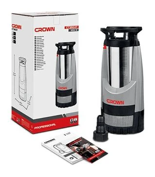 Насос занурювальний CROWN CT35047, 1200 Вт, 6480 л/хв (CT35047)