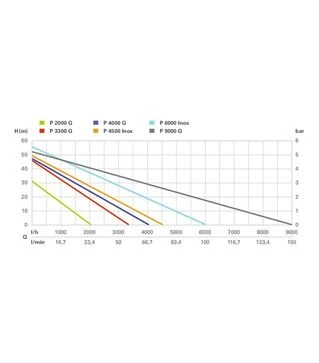 Насос садовий Metabo P 2000 G, 450 Вт (600962000)