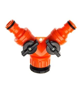Конектор двоканальний SEQUOIA SWC1234DT, 1/2"-3/4" (SWC1234DT)