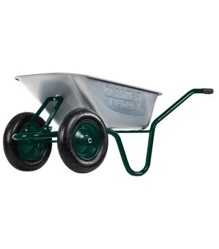 Тачка двухколесная MASTERTOOL D-12, 85 л/200 кг (79-9849)