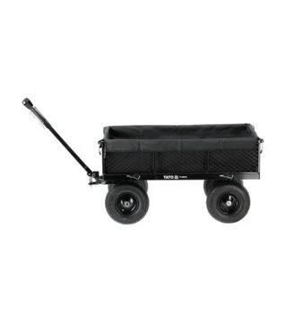 Тележка YATO с откидным бортом и чехлом, погрузка - 450 кг (YT-86970)