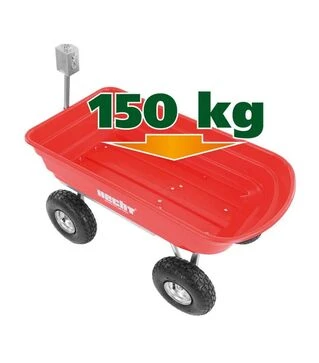 Причіпний візок-самоскид HECHT 52145