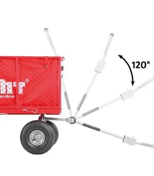 Причіпний візок універсальний HECHT 52184, 180 л