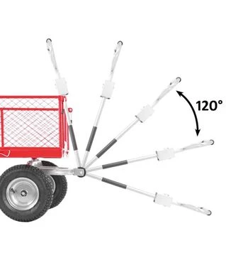 Причіпний візок HECHT 53350, 290 л