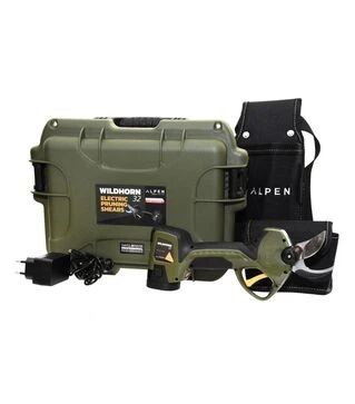 Секатор аккумуляторный Alpen Wildhorn Ø32 мм, 280 мм, в кейсе