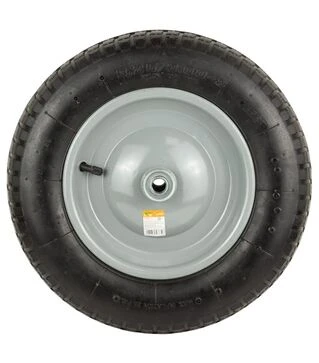 Колесо для тачки Flora пневматичне 14&quot;, 3,50-8, 360×85мм, вісь Ø16мм, довжина 90мм (5057334)