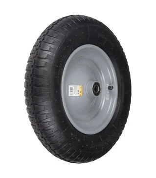 Колесо для тачки Flora пневматичне 14&quot;, 3,50-8, 360×85мм, вісь Ø16мм, довжина 90мм (5057334)