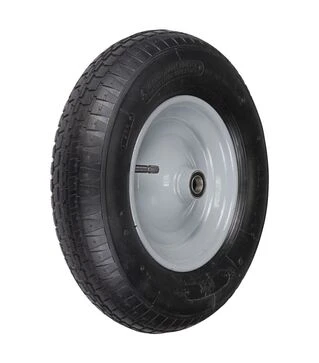 Колесо для тачки Flora пневматичне 15&quot;, 4,00-8, 380×92мм вісь Ø16мм довжина 103мм (5057554)