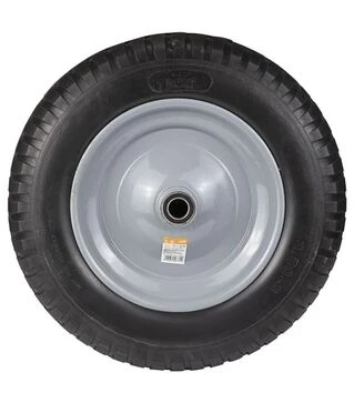 Колесо для тачки Flora 14&quot;, 3,50-8, 370×80мм ось Ø16мм длина 90мм (5058364)