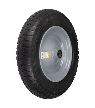 Колесо для тачки Flora 14&quot;, 3,50-8, 370×80мм вісь Ø16мм довжина 90мм (5058364)