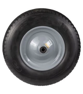 Колесо для тачки Flora 15", 4,00-8, 387&times;92мм ось &Oslash;16мм длина 103мм (5058444)