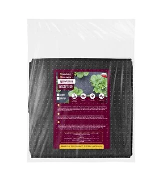 Агроволокно Wigolen p-50 г/м&sup2;, 1,6x10 м, черное, в пакете