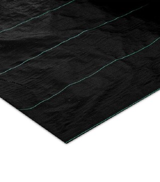 Агроткань мульчирующая Wigolen 100 г/м&sup2;, 1,1x10 м, черная
