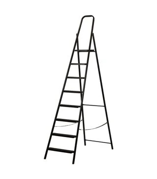 Стремянка стальная Grad, 8 ступенек, 2,55м (5035905)