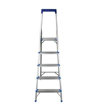 Стремянка алюминиевая Flora, 5 ступенек, 1,59м (5036634)