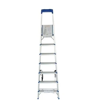 Стремянка алюминиевая Flora, 7 ступенек, 2,01м (5036654)