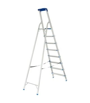 Стрем&#039;янка алюмінієва Flora, 8 сходинок, 2,22м (5036664)