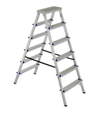 Стремянка двухсторонняя ELKOP DHR406, 1,41 м, 6 ступеней