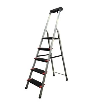 Стремянка GTM KMH0105BP 1,09 м, анодированный алюминий