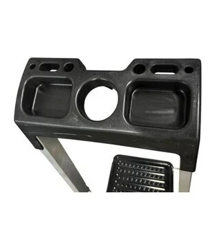 Стремянка GTM KMH0105BP 1,09 м, анодированный алюминий