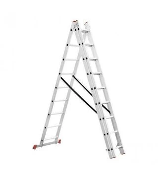 Драбина розкладна INTERTOOL LT-0308 трисекційна, 5,09 м  