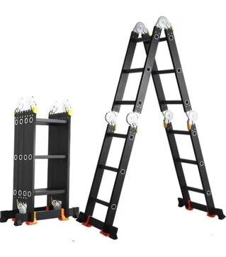 Драбина-трансформер GTM KMP405A, 4x5 сходинок, довжина 1,45–5,75 м (KMP405A)