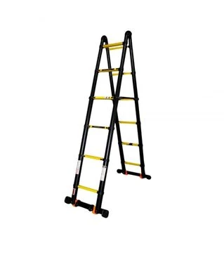 Драбина-трансформер GTM KME3050B, телескопічна, 2x6 сходинок, довжина 1,0–5,0 м (KME3050B/2.5+2.5)
