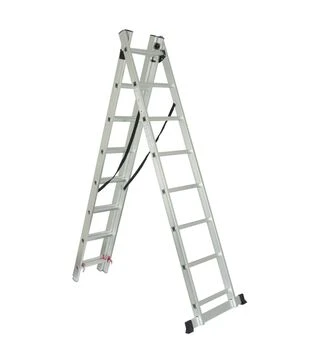 Лестница раскладная Flora универсальная, 8 ступеней, 5,09м (5032324)