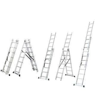 Драбина розкладна Flora універсальна, 10 сходинок, 6,49м (5032344)