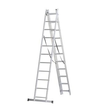Лестница раскладная Flora универсальная, 11 ступеней, 7,33м (5032364)