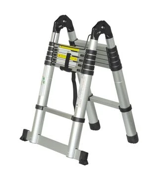 Лестница телескопическая Flora универсальная, 12 ступеней, 3,8м (5033414)