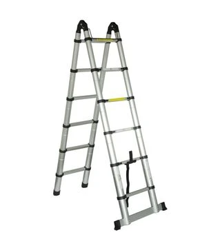 Лестница телескопическая Flora универсальная, 12 ступеней, 3,8м (5033414)