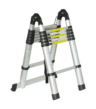 Лестница телескопическая Flora универсальная, 12 ступеней, 3,8м (5033414)