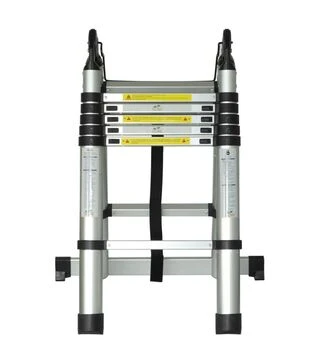 Лестница телескопическая Flora универсальная, 12 ступеней, 3,8м (5033414)