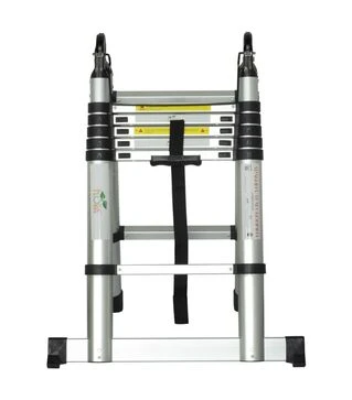 Лестница телескопическая Flora универсальная, 12 ступеней, 3,8м (5033414)