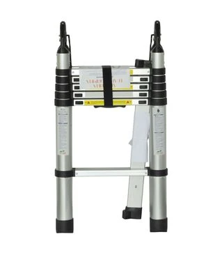 Лестница телескопическая Flora универсальная, 12 ступеней, 3,8м (5033414)