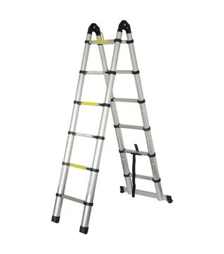Лестница телескопическая Flora универсальная, 12 ступеней, 3,8м (5033414)