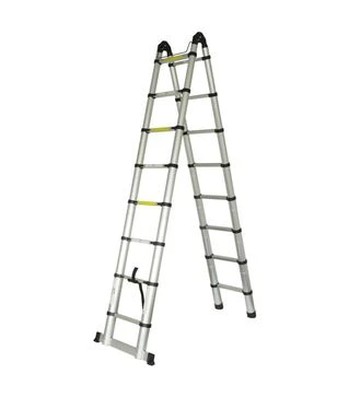 Лестница телескопическая Flora универсальная, 16 ступеней, 5,0м (5033434)