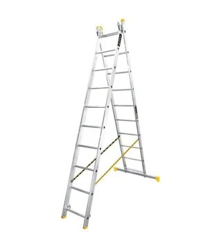 Драбина MASTERTOOL двосекційна, 5050 мм (79-1410)