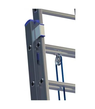 Лестница выдвижная ELKOP двухсекционная на канатной тяге, 5,29-9,19 м (VHR PL 2*20)