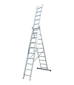 Лестница раскладная ELKOP трехсекционная 2,7-6,1 м (VHR H 3*10)