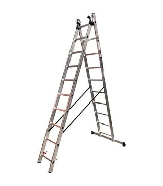 Лестница раскладная GTM KME310 трехсекционная 2,72-6,5 м