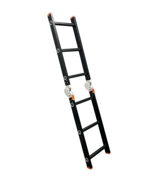 Лестница-трансформер GTM KMP403D из анодированного алюминия 0,87-2,9 м