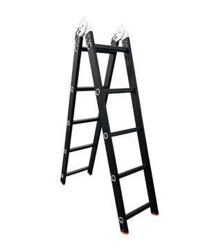 Драбина-трансформер GTM KMP405D з анодованого алюмінію 1,4-5,15 м