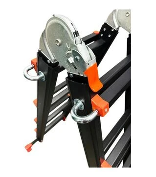 Драбина-трансформер GTM KMP405D з анодованого алюмінію 1,4-5,15 м