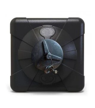 Бак для душа Европласт 200 л, с подогревом ТЭН 2,5 кВт (169121)