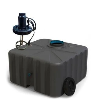 Бак для душа двухслойный Litolan 100 л, с подогревом (27261)